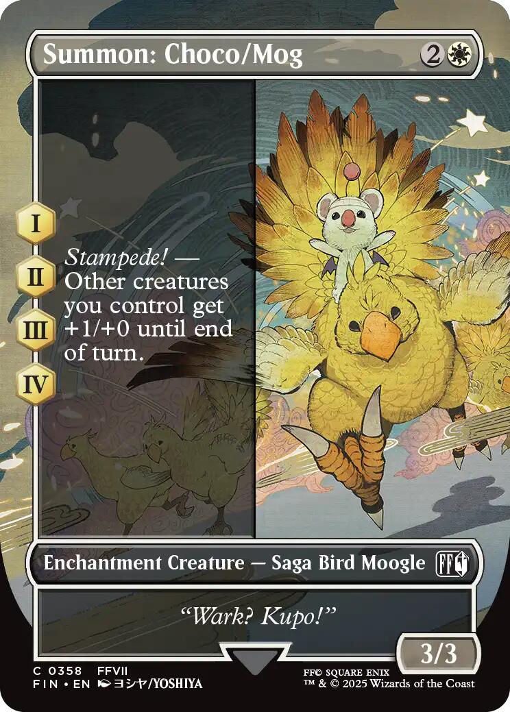 Summon: Choco/Mog (Borderless) | Local Legends