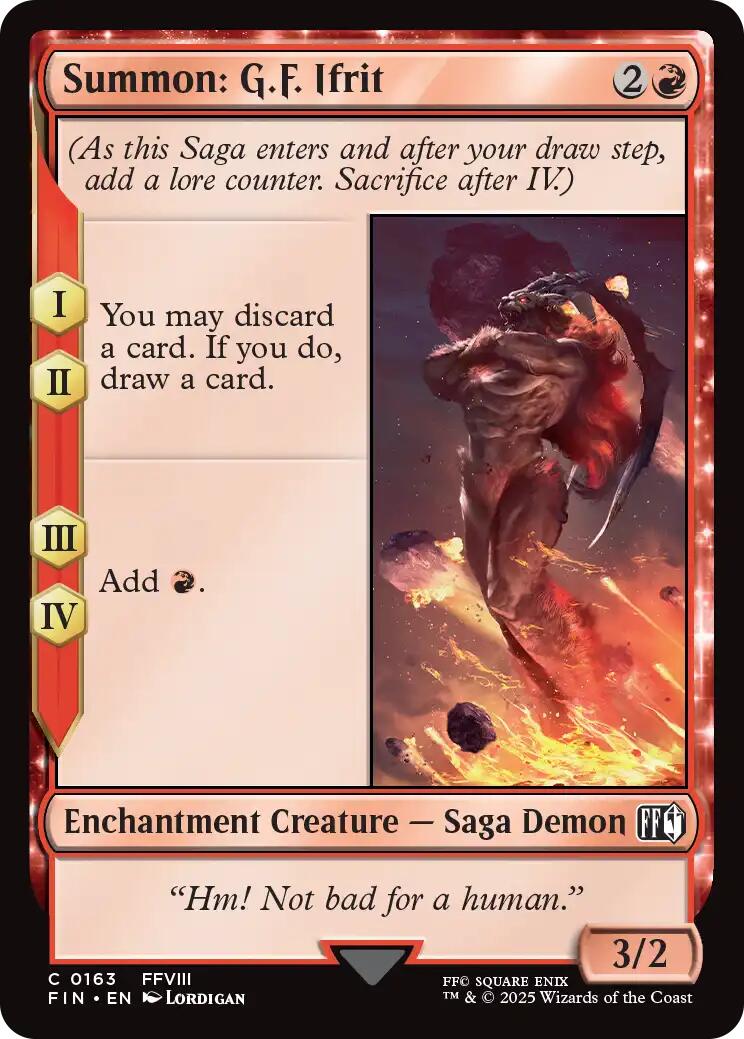 Summon: G.F. Ifrit | Local Legends