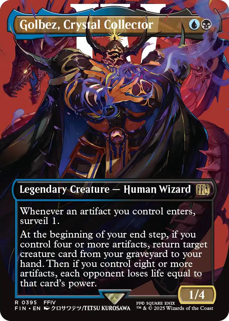 Golbez, Crystal Collector (Borderless) | Local Legends