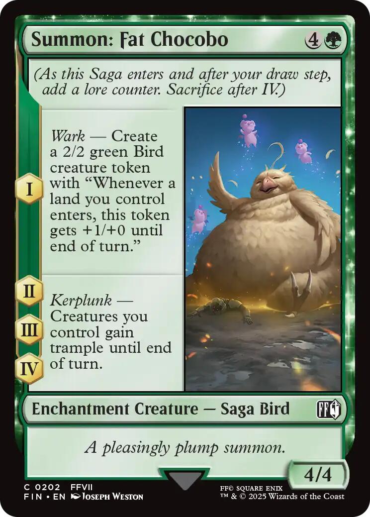 Summon: Fat Chocobo | Local Legends