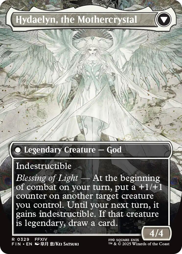 Venat, Heart of Hydaelyn // Hydaelyn, the Mothercrystal (Borderless) [FINAL FANTASY] | Local Legends