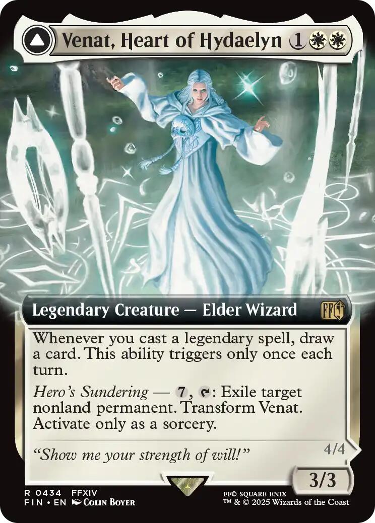Venat, Heart of Hydaelyn // Hydaelyn, the Mothercrystal (Extended Art) [FINAL FANTASY] | Local Legends