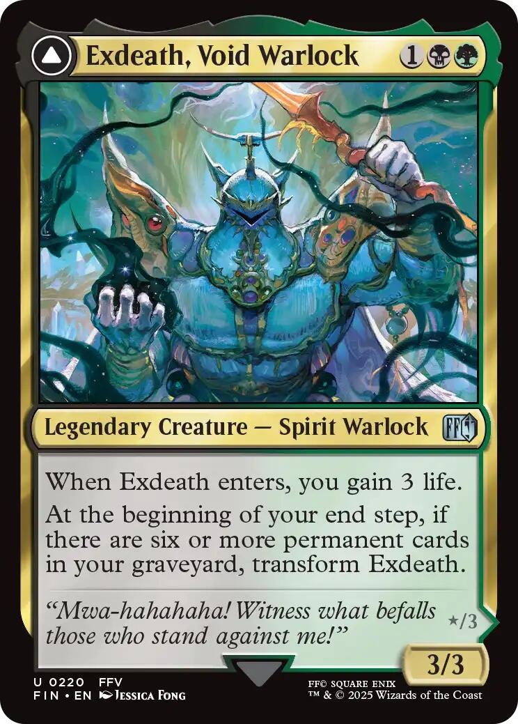 Exdeath, Void Warlock // Neo Exdeath, Dimension's End [FINAL FANTASY] | Local Legends