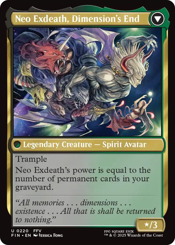 Exdeath, Void Warlock // Neo Exdeath, Dimension's End [FINAL FANTASY] | Local Legends