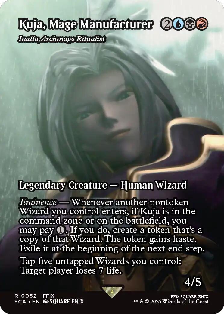 Kuja, Mage Manufacturer - Inalla, Archmage Ritualist (Showcase) [FINAL FANTASY : Through the Ages] | Local Legends