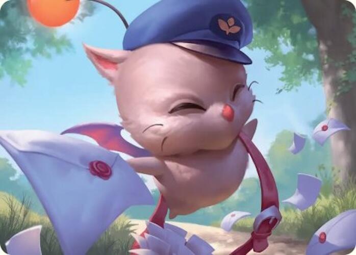 Delivery Moogle Art Card [FINAL FANTASY Art Series] | Local Legends