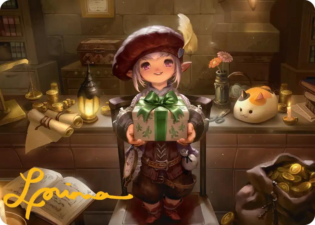 Tataru Taru Art Card (Gold-Stamped Signature) [FINAL FANTASY Art Series] | Local Legends