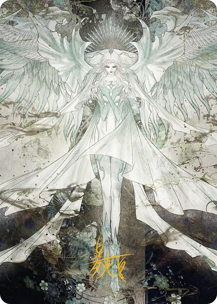 Hydaelyn, the Mothercrystal Art Card (Gold-Stamped Signature) [FINAL FANTASY Art Series] | Local Legends