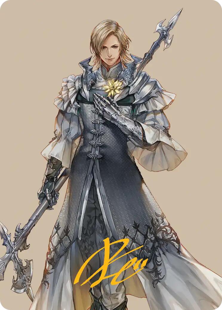 Dion, Bahamut's Dominant Art Card (Gold-Stamped Signature) [FINAL FANTASY Art Series] | Local Legends