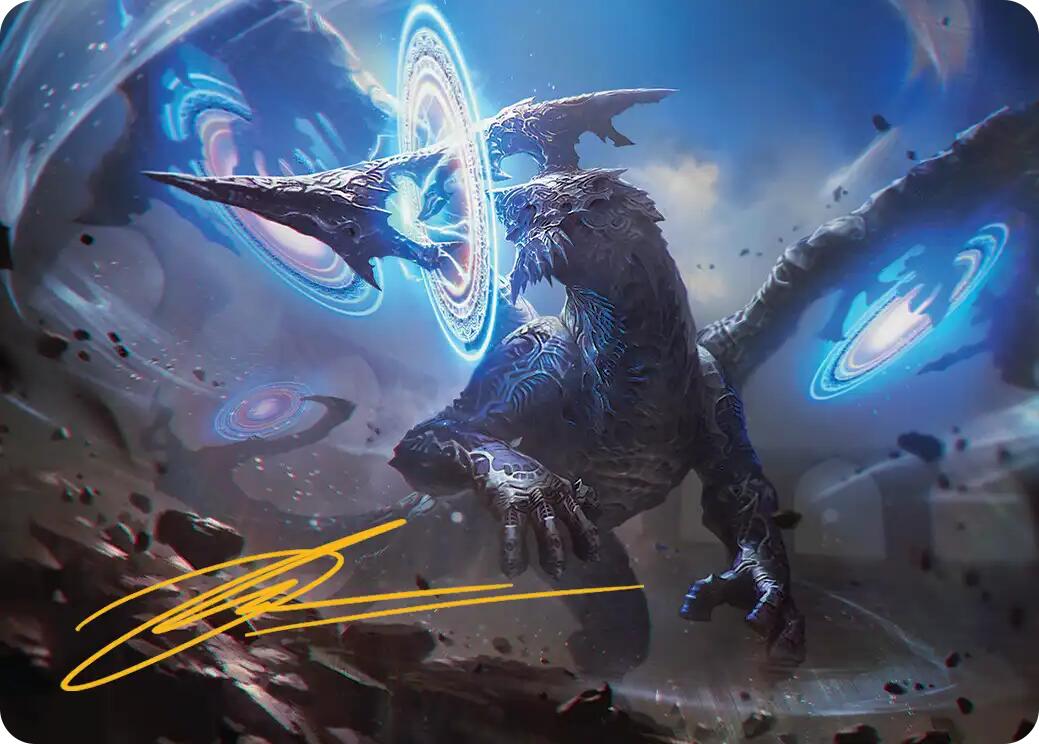 Yiazmat, Ultimate Mark Art Card (Gold-Stamped Signature) [FINAL FANTASY Art Series] | Local Legends