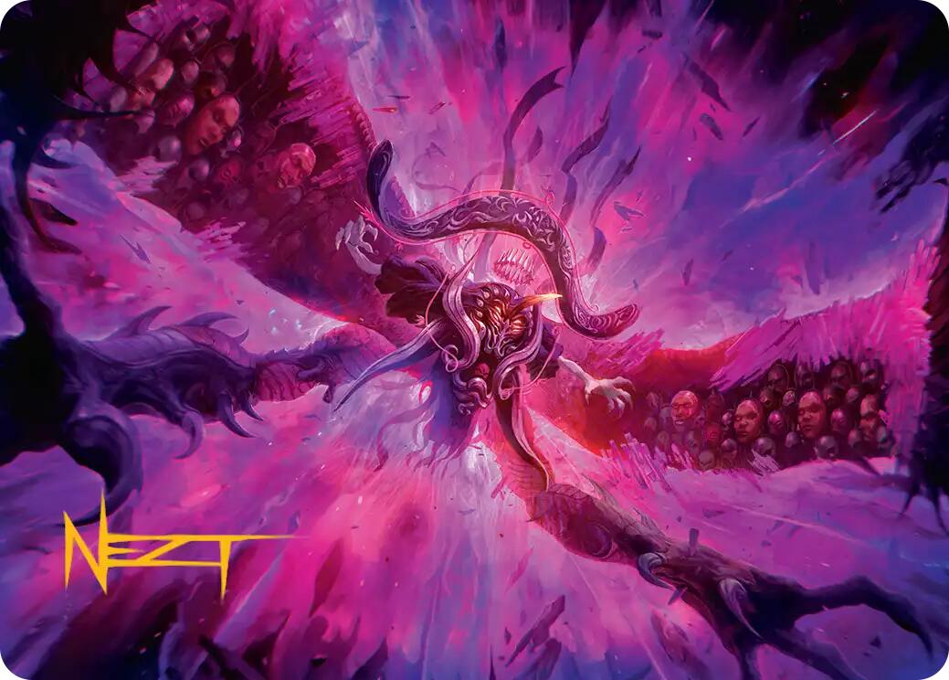Hades, Sorcerer of Eld Art Card (Gold-Stamped Signature) [FINAL FANTASY Art Series] | Local Legends
