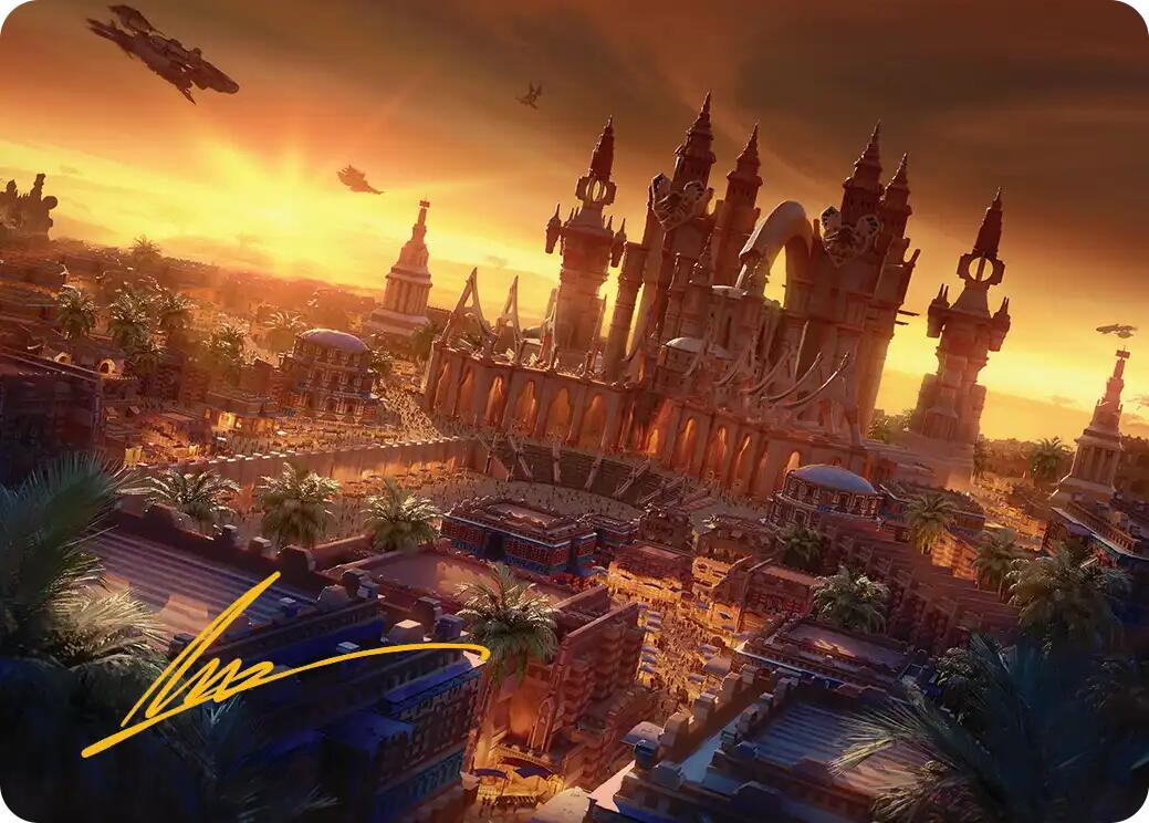 Rabanastre, Royal City Art Card (Gold-Stamped Signature) [FINAL FANTASY Art Series] | Local Legends