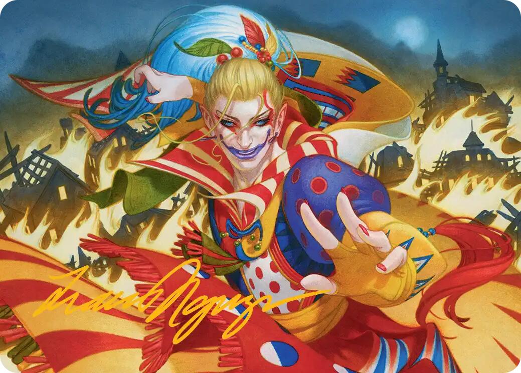 Ruinous Ultimatum Art Card (Gold-Stamped Signature) [FINAL FANTASY Art Series] | Local Legends