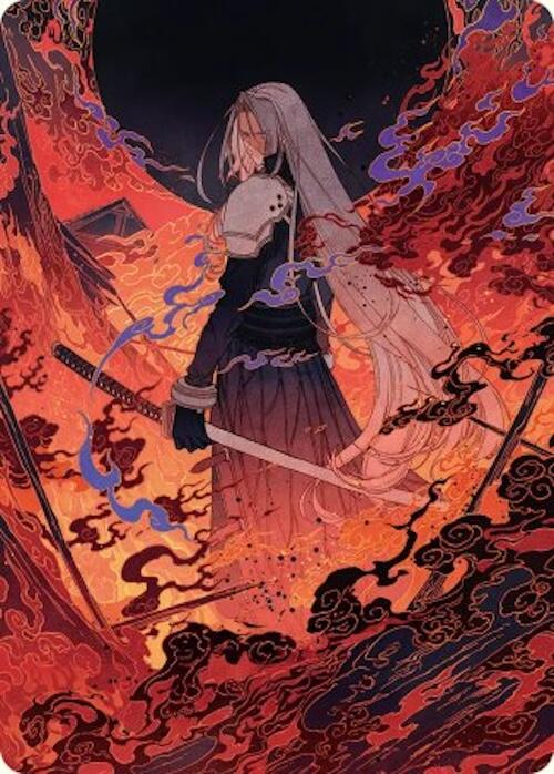 Nibelheim Aflame Art Card [FINAL FANTASY Art Series] | Local Legends