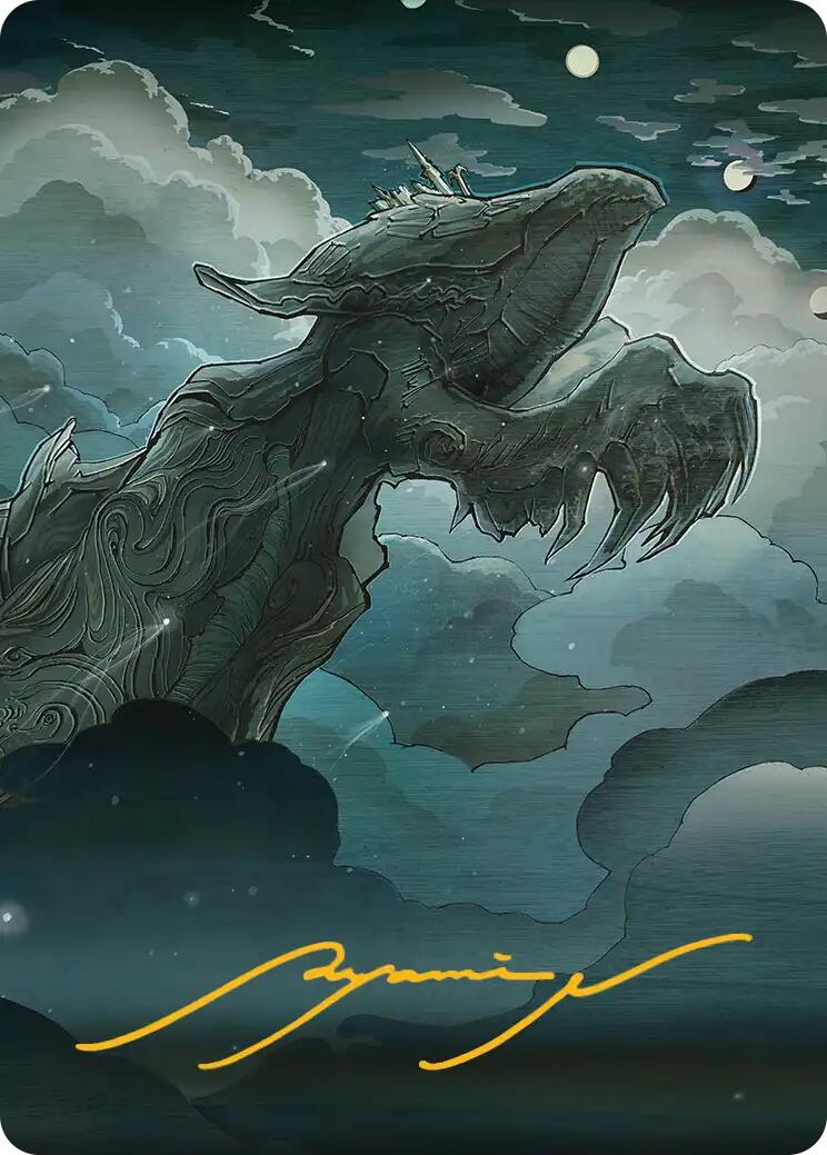 Sin, Spira's Punishment Art Card (Gold-Stamped Signature) [FINAL FANTASY Art Series] | Local Legends