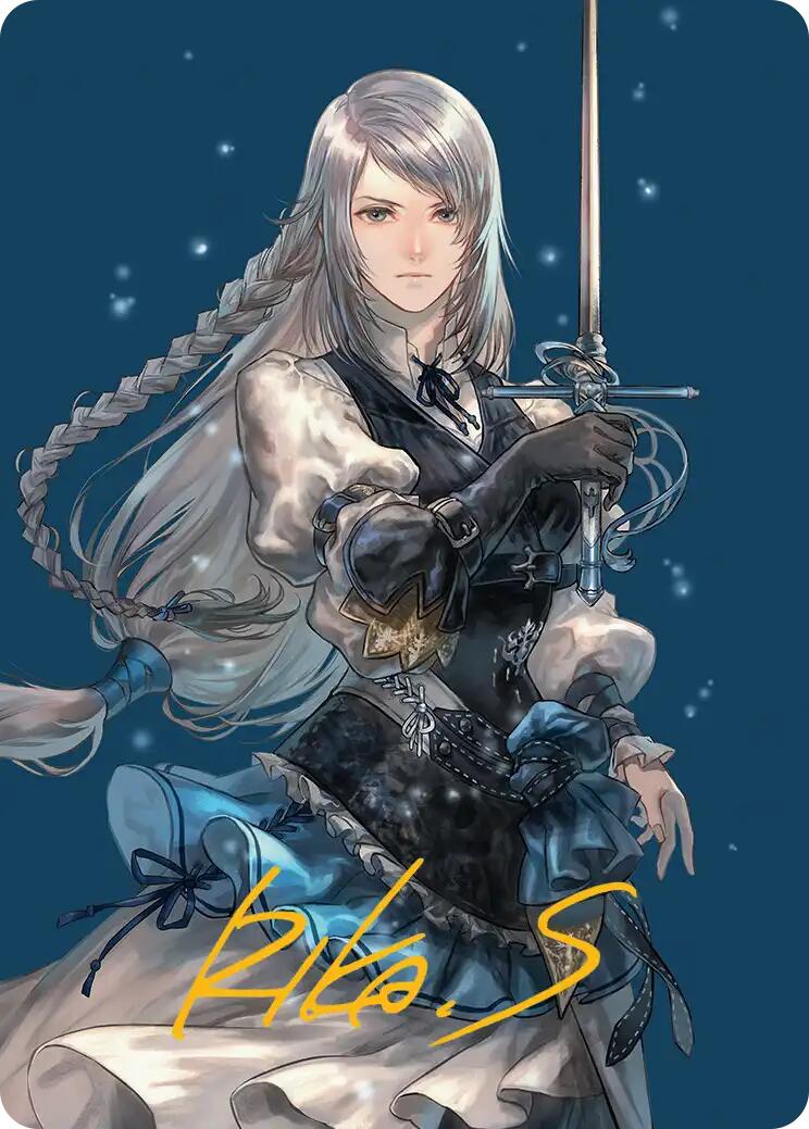 Jill, Shiva's Dominant Art Card (Gold-Stamped Signature) [FINAL FANTASY Art Series] | Local Legends