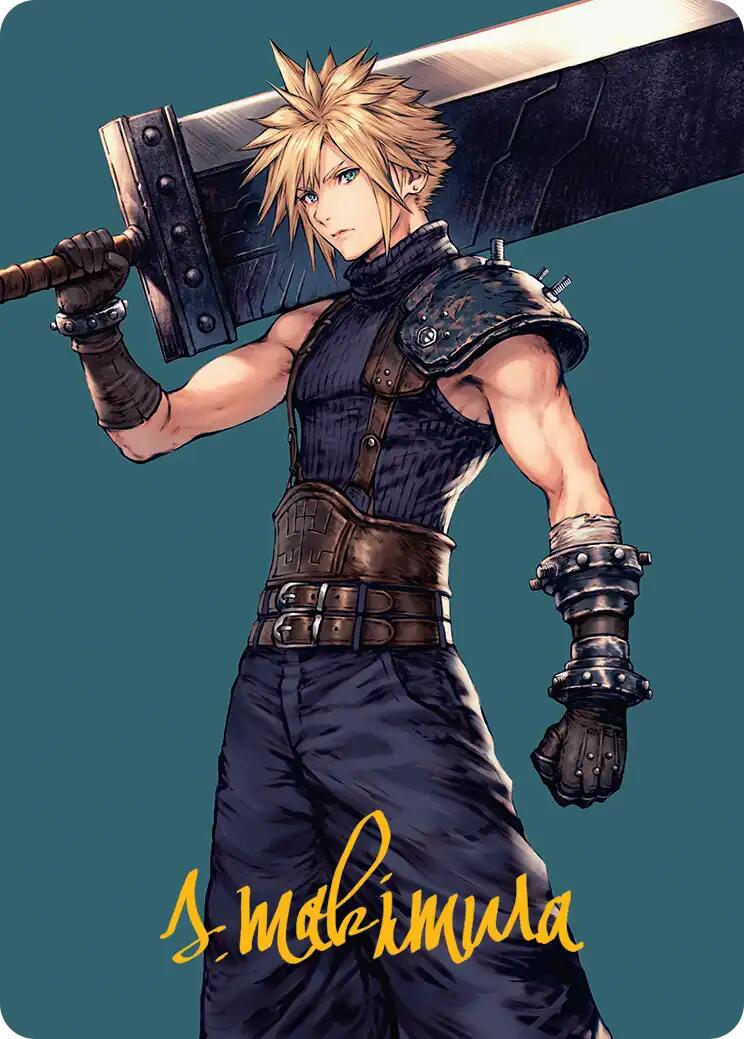 Cloud, Ex-SOLDIER Art Card (Gold-Stamped Signature) [FINAL FANTASY Art Series] | Local Legends