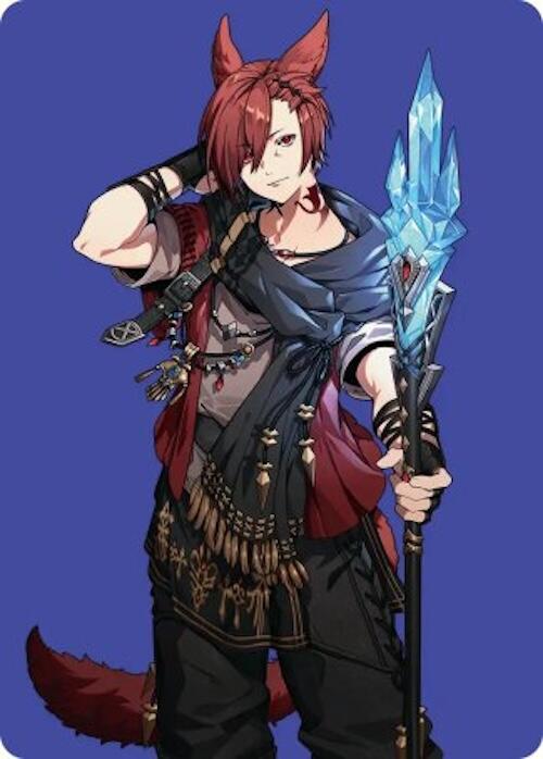 G'raha Tia, Scion Reborn Art Card (51) [FINAL FANTASY Art Series] | Local Legends