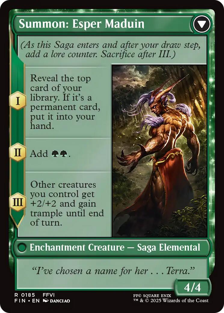 Esper Origins // Summon: Esper Maduin [FINAL FANTASY] | Local Legends