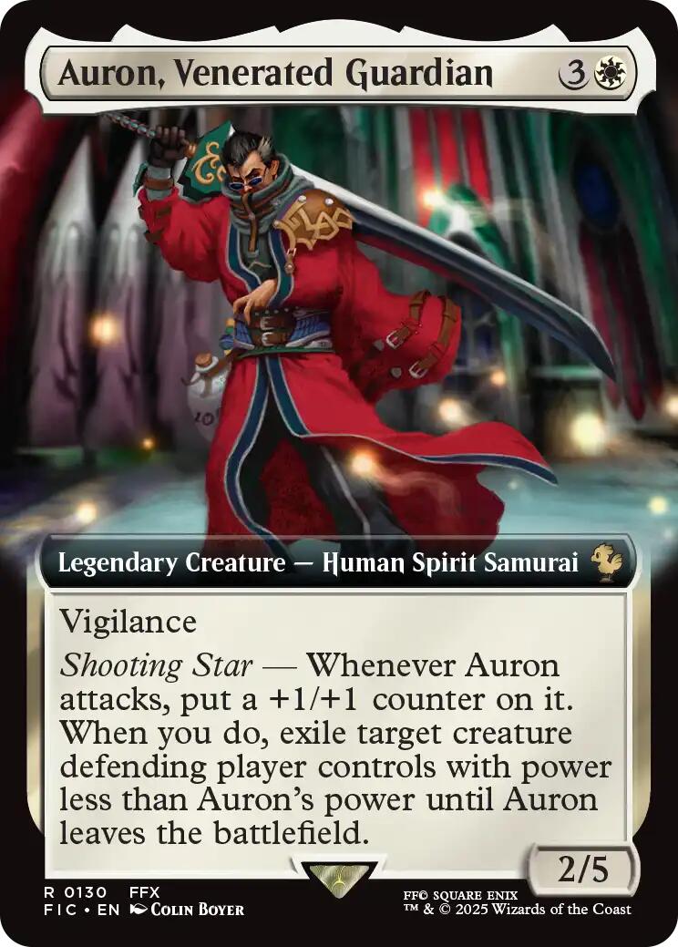 Auron, Venerated Guardian (Extended Art) | Local Legends