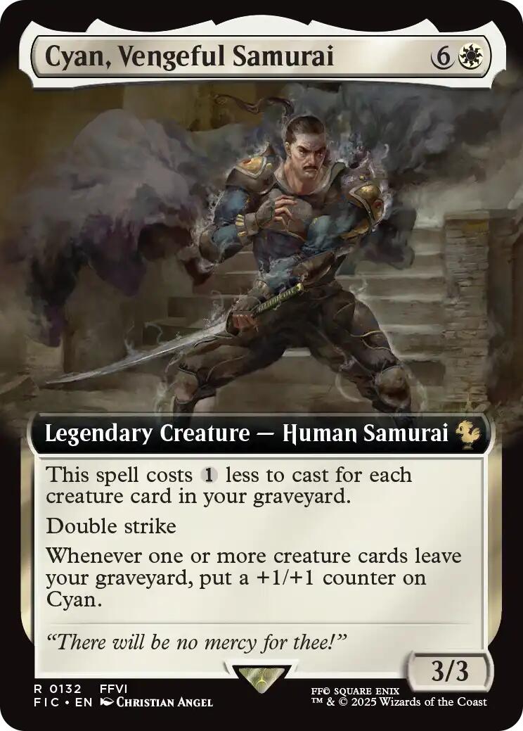 Cyan, Vengeful Samurai (Extended Art) | Local Legends