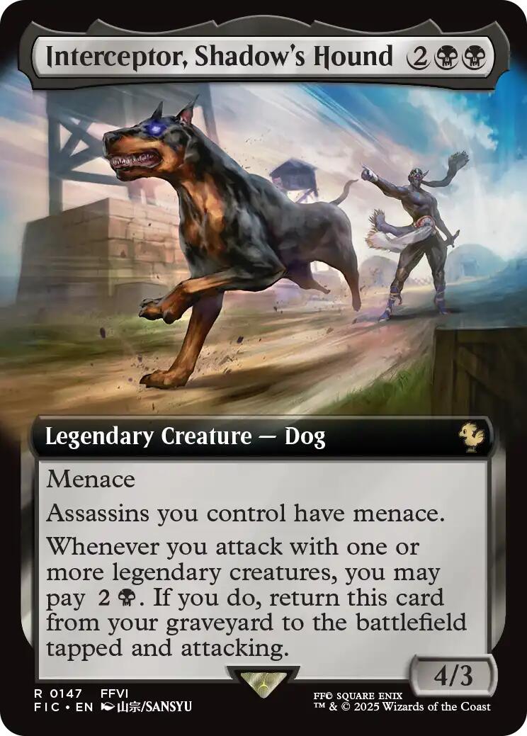 Interceptor, Shadow's Hound (Extended Art) | Local Legends