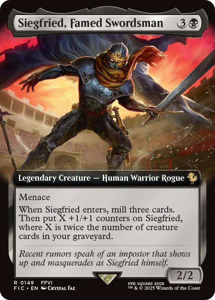 Siegfried, Famed Swordsman (Extended Art) | Local Legends