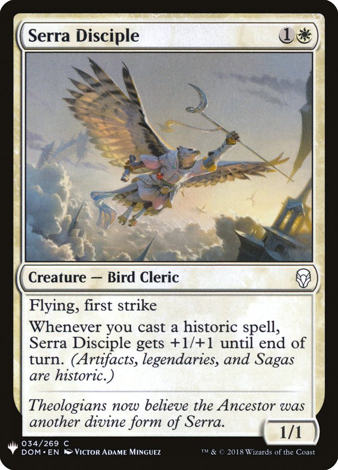Serra Disciple [Mystery Booster] | Local Legends