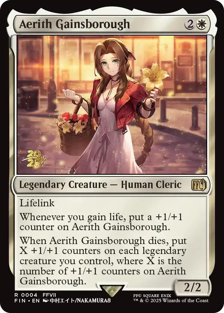 Aerith Gainsborough [FINAL FANTASY Prerelease Promo] | Local Legends