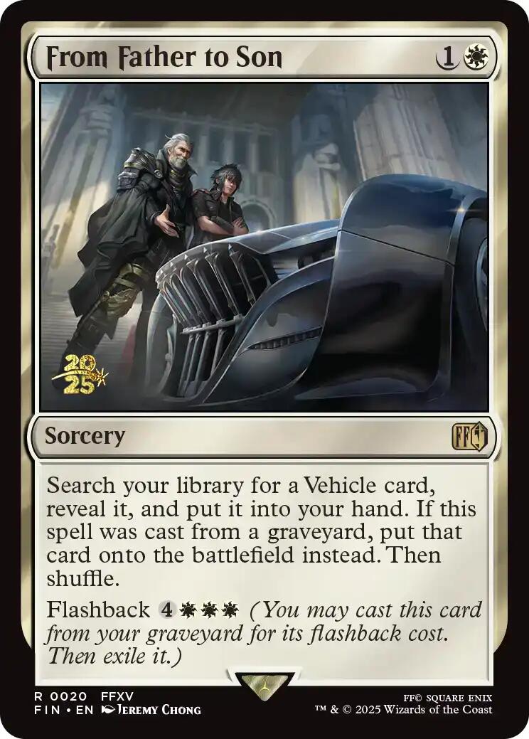 From Father to Son [FINAL FANTASY Prerelease Promo] | Local Legends
