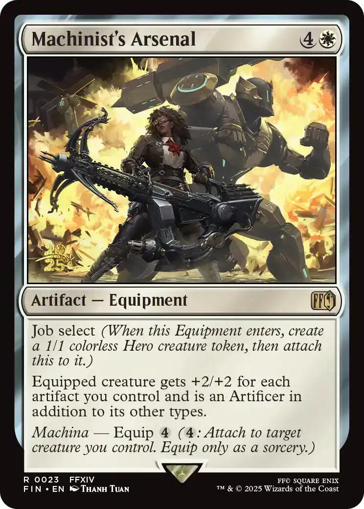 Machinist's Arsenal [FINAL FANTASY Prerelease Promo] | Local Legends