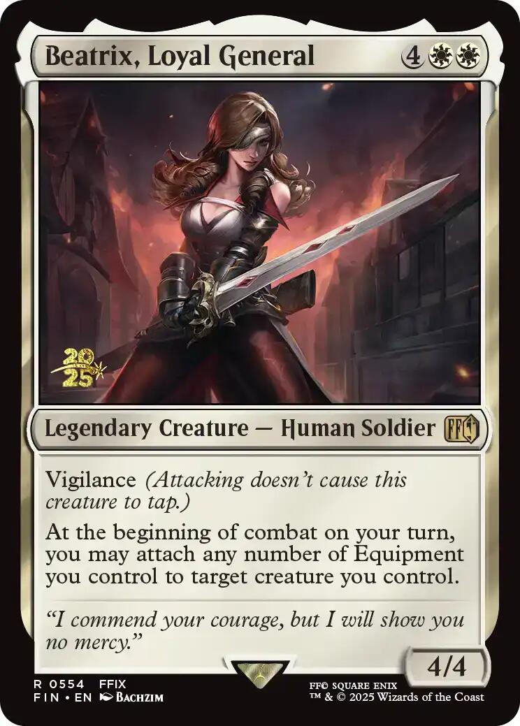Beatrix, Loyal General [FINAL FANTASY Prerelease Promo] | Local Legends