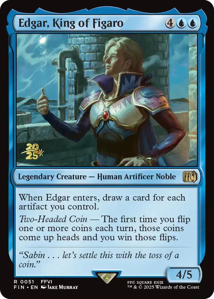 Edgar, King of Figaro [FINAL FANTASY Prerelease Promo] | Local Legends