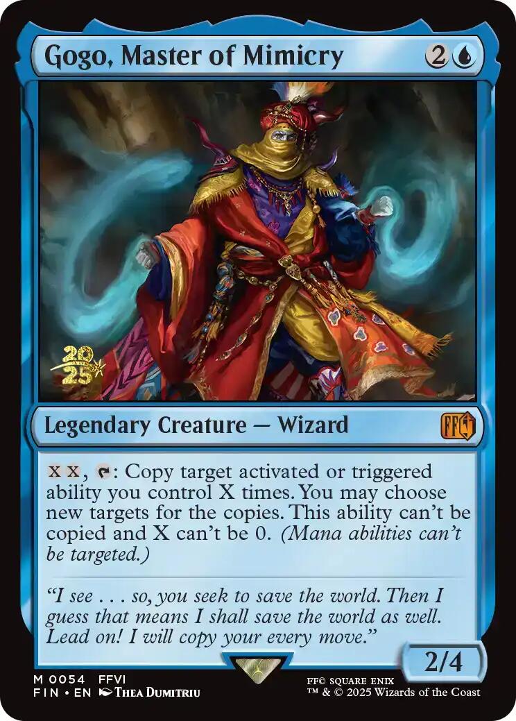 Gogo, Master of Mimicry [FINAL FANTASY Prerelease Promo] | Local Legends