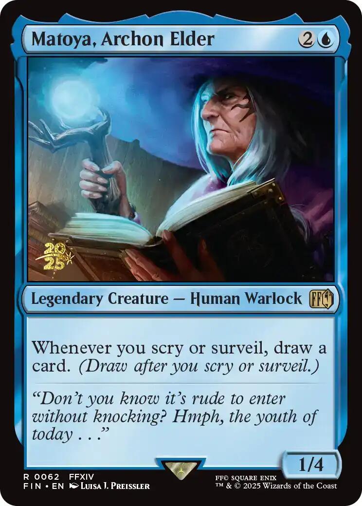 Matoya, Archon Elder [FINAL FANTASY Prerelease Promo] | Local Legends
