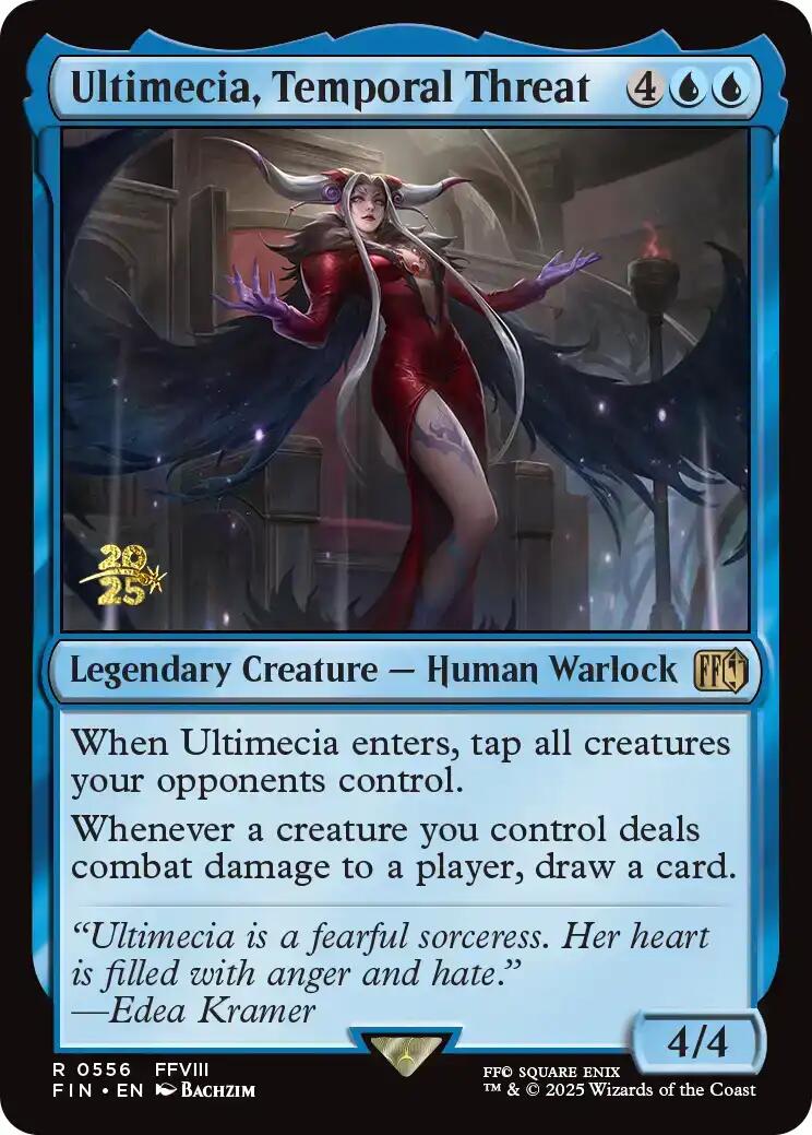 Ultimecia, Temporal Threat [FINAL FANTASY Prerelease Promo] | Local Legends