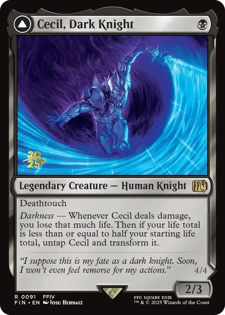 Cecil, Dark Knight [FINAL FANTASY Prerelease Promo] | Local Legends