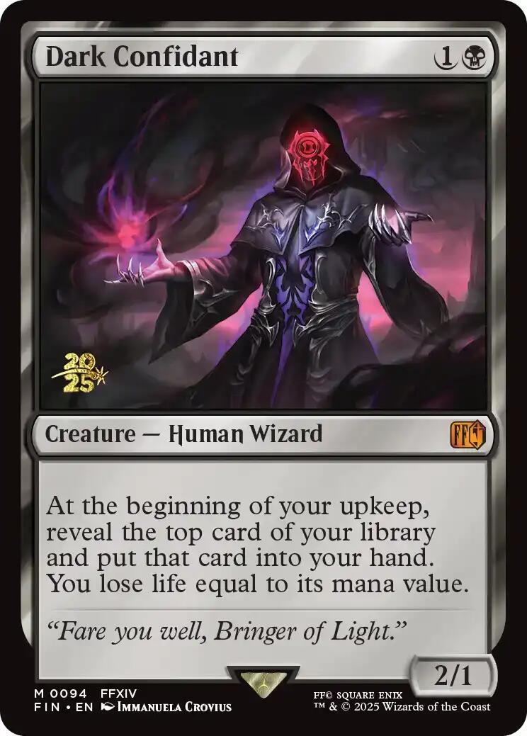 Dark Confidant [FINAL FANTASY Prerelease Promo] | Local Legends
