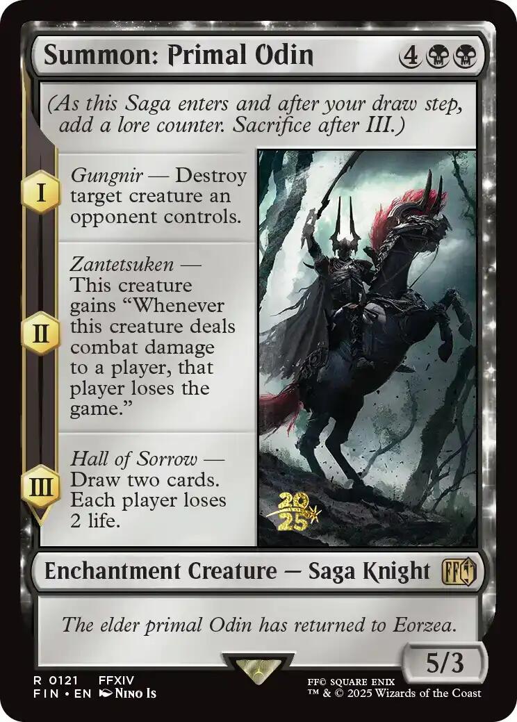 Summon: Primal Odin [FINAL FANTASY Prerelease Promo] | Local Legends