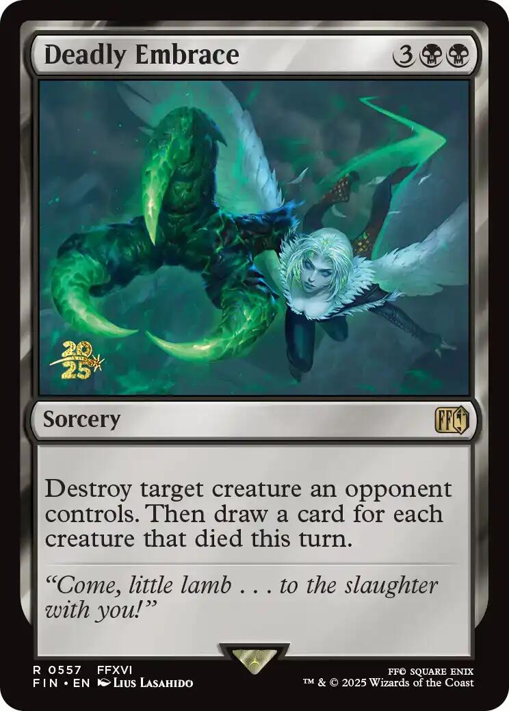 Deadly Embrace [FINAL FANTASY Prerelease Promo] | Local Legends