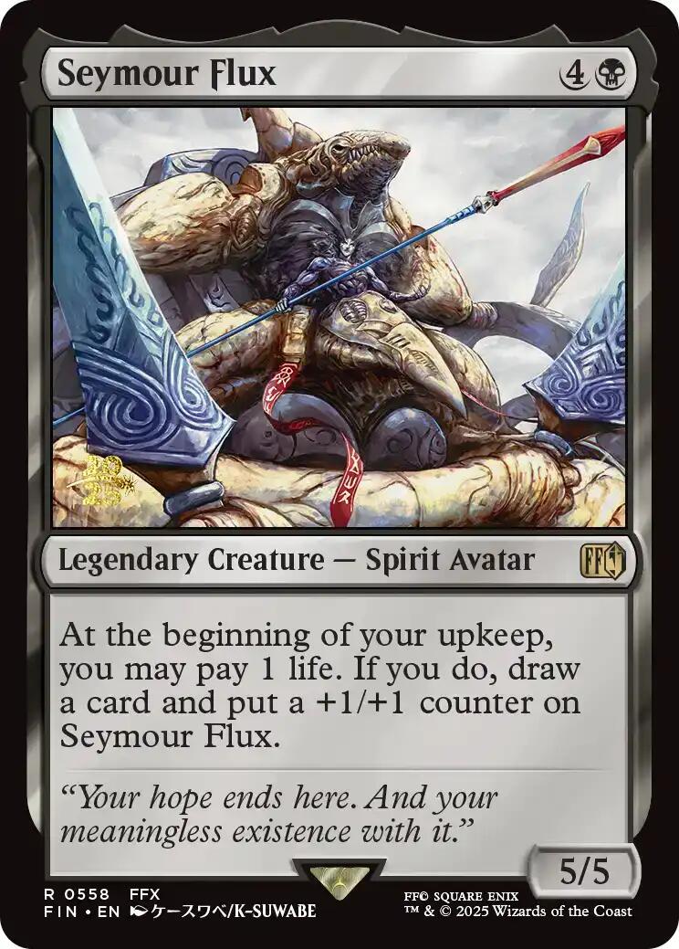 Seymour Flux [FINAL FANTASY Prerelease Promo] | Local Legends