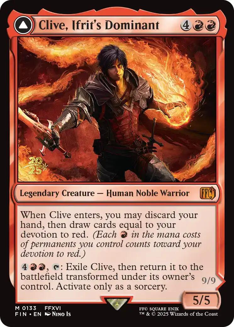 Clive, Ifrit's Dominant [FINAL FANTASY Prerelease Promo] | Local Legends