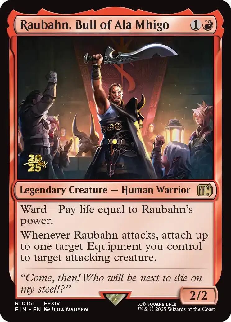 Raubahn, Bull of Ala Mhigo [FINAL FANTASY Prerelease Promo] | Local Legends