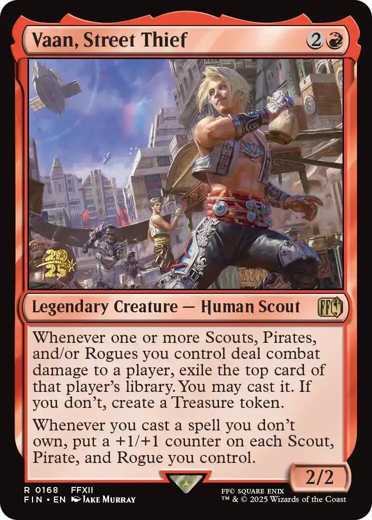 Vaan, Street Thief [FINAL FANTASY Prerelease Promo] | Local Legends