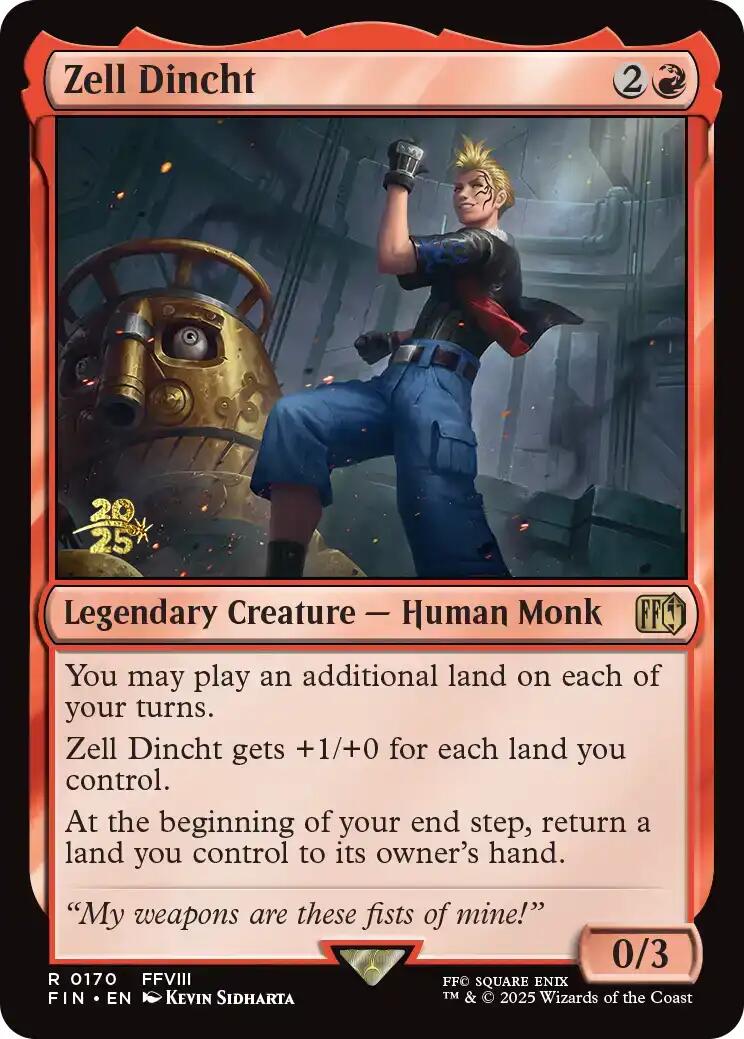 Zell Dincht [FINAL FANTASY Prerelease Promo] | Local Legends