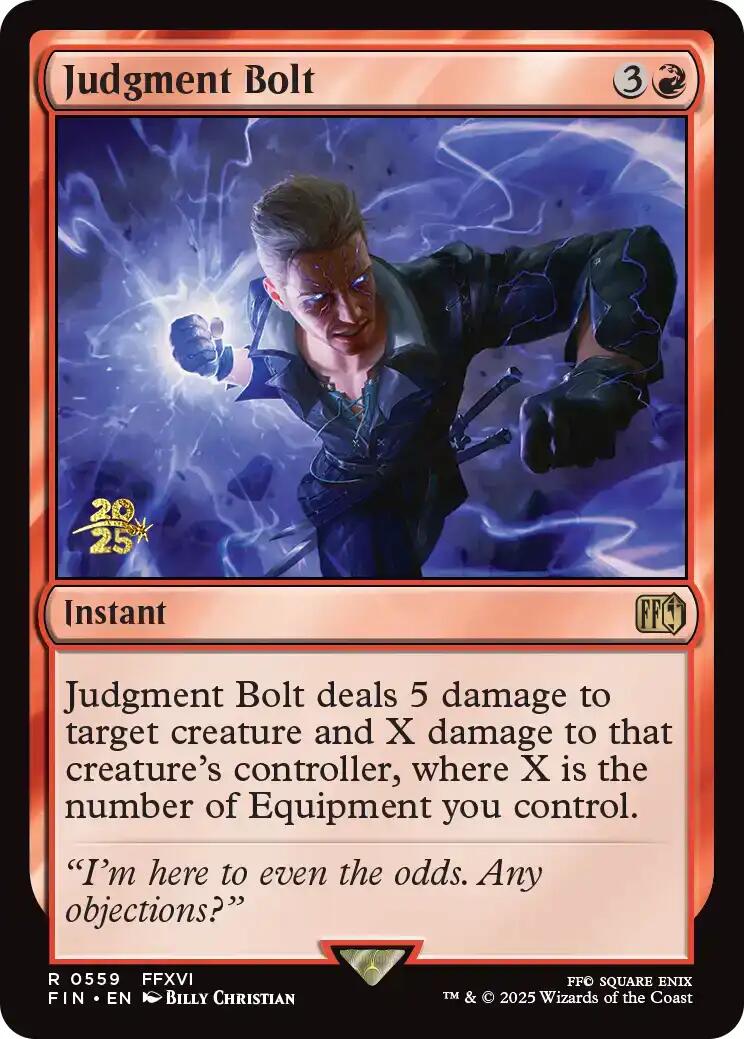 Judgment Bolt [FINAL FANTASY Prerelease Promo] | Local Legends