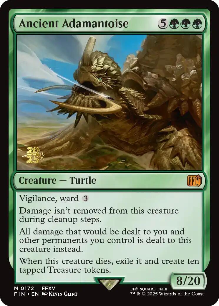 Ancient Adamantoise [FINAL FANTASY Prerelease Promo] | Local Legends