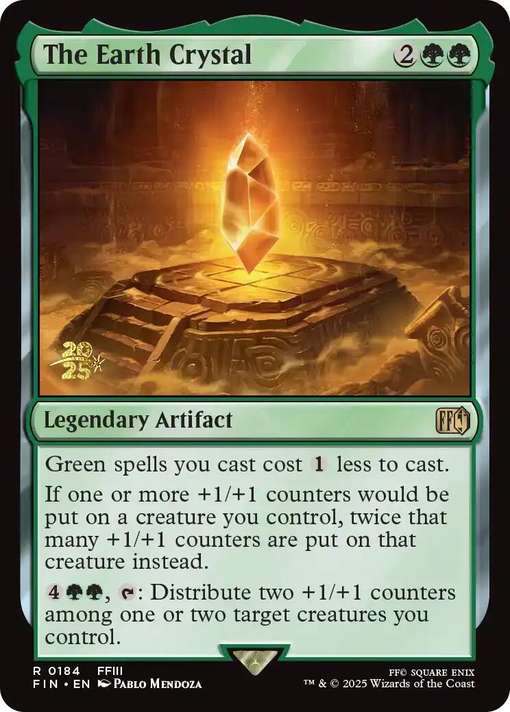 The Earth Crystal [FINAL FANTASY Prerelease Promo] | Local Legends