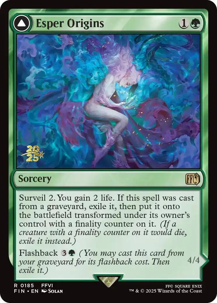 Esper Origins // Summon: Esper Maduin [FINAL FANTASY Prerelease Promo] | Local Legends