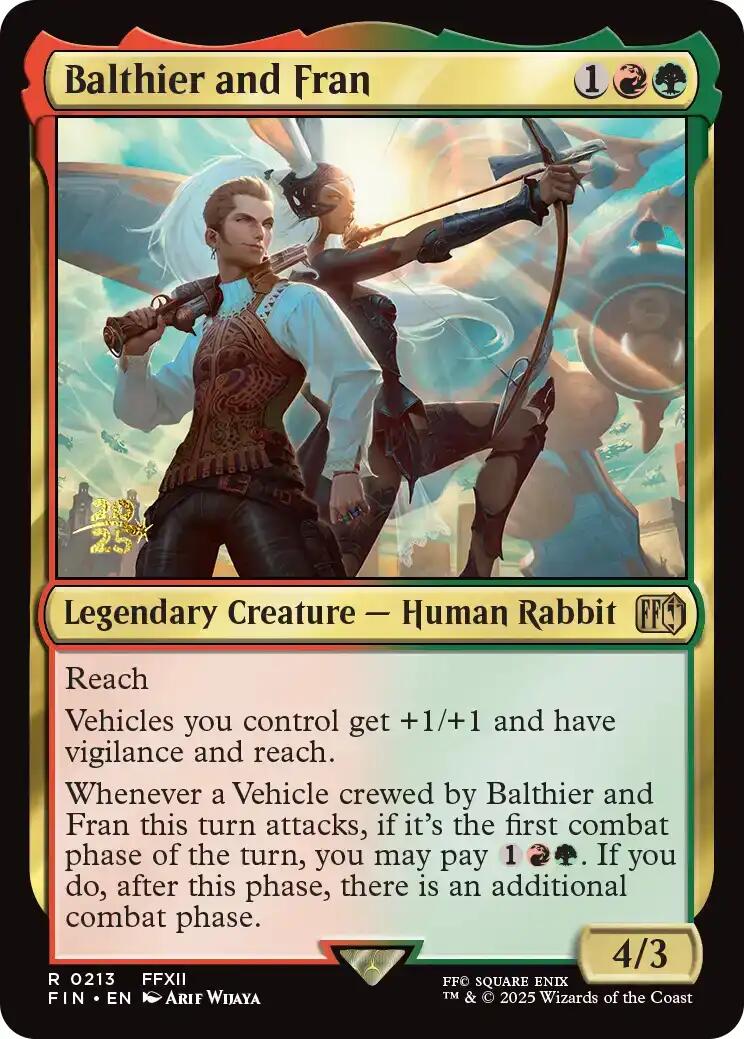 Balthier and Fran [FINAL FANTASY Prerelease Promo] | Local Legends